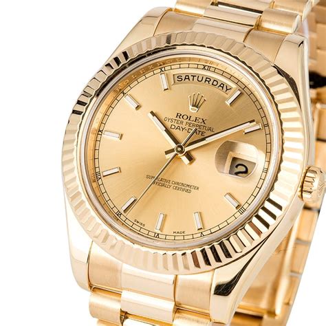 rolex day date ii gold|rolex day date presidential 41mm.